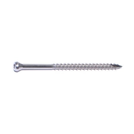 Saberdrive Deck Screw, #9 x 3 in, Stainless Steel, Trim Head, Torx Drive, 93 PK 52517